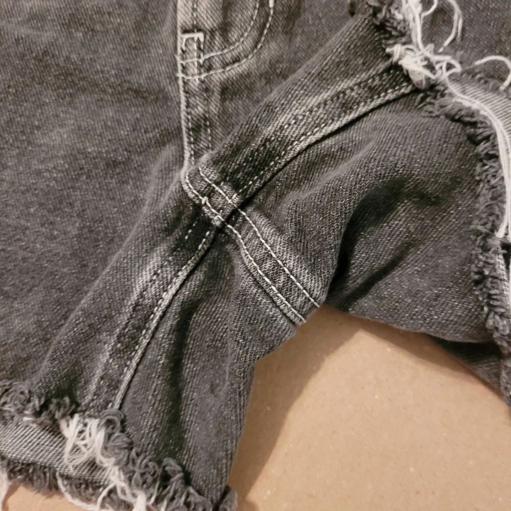 Pacsun Black Denim Shorts Size 25